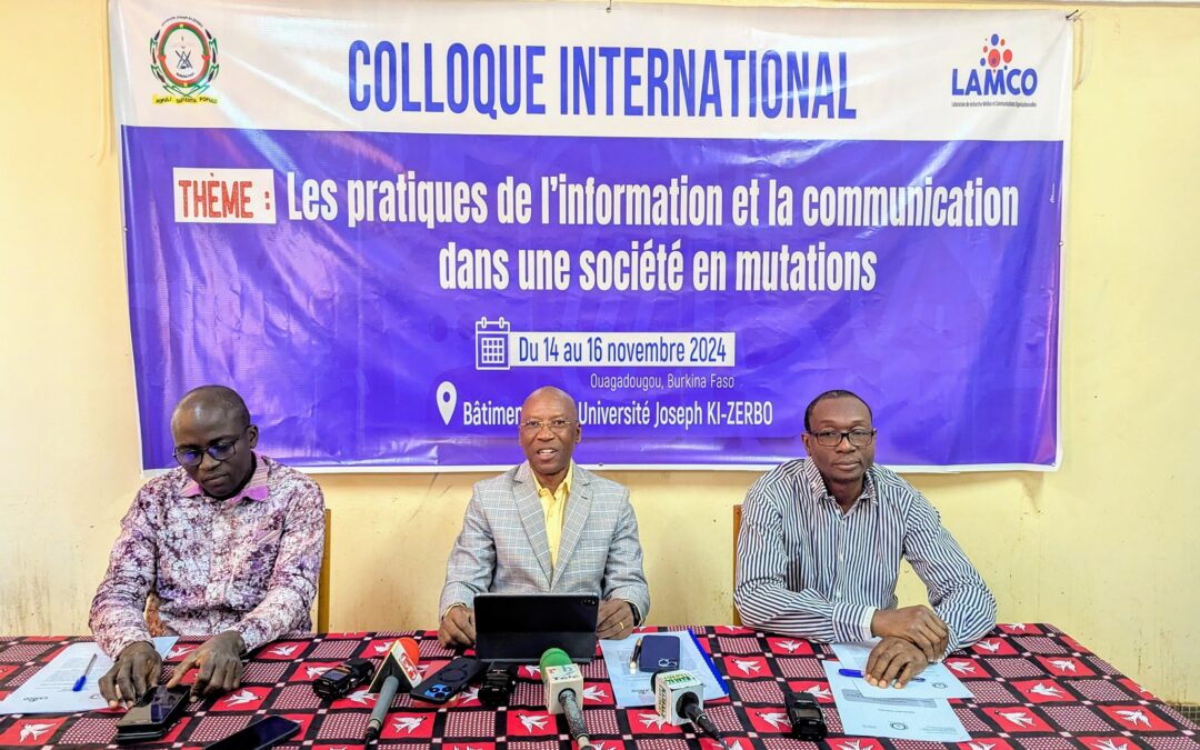 Un colloque international sur “les pratiques l’information et la communication”